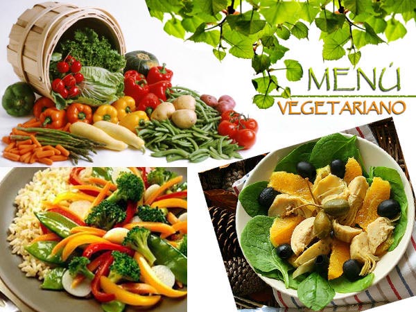 Consultar por el menu vegetariano
